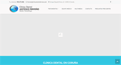 Desktop Screenshot of clinicantonioferreno.com